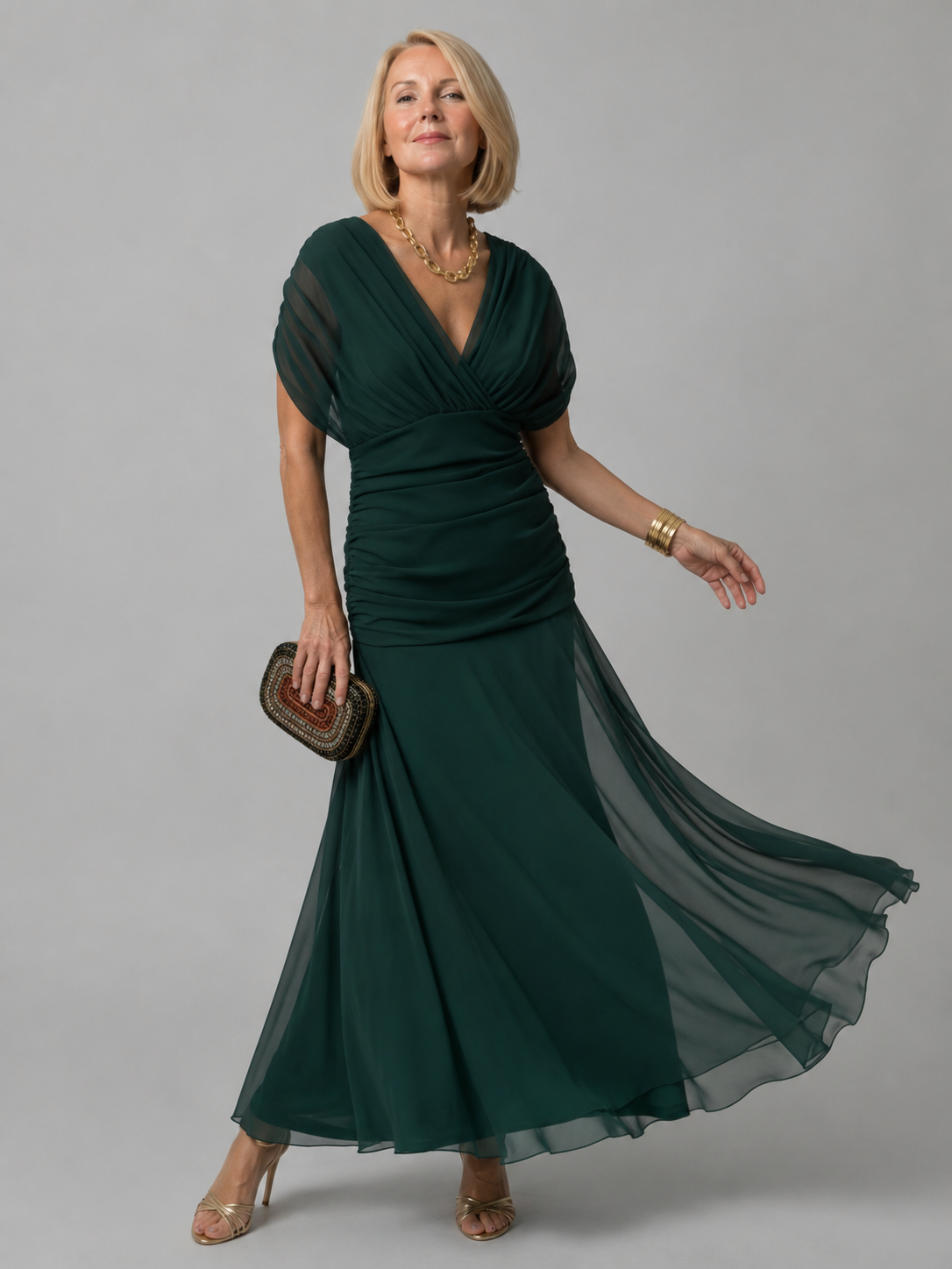 Evelina™ | Vestido Maxi Elegante con Efecto Vientre Plano
