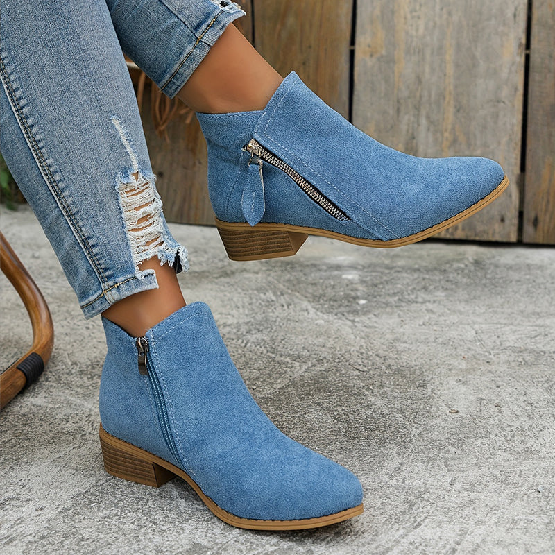 Lona™ | Botines de Ante con Estilo