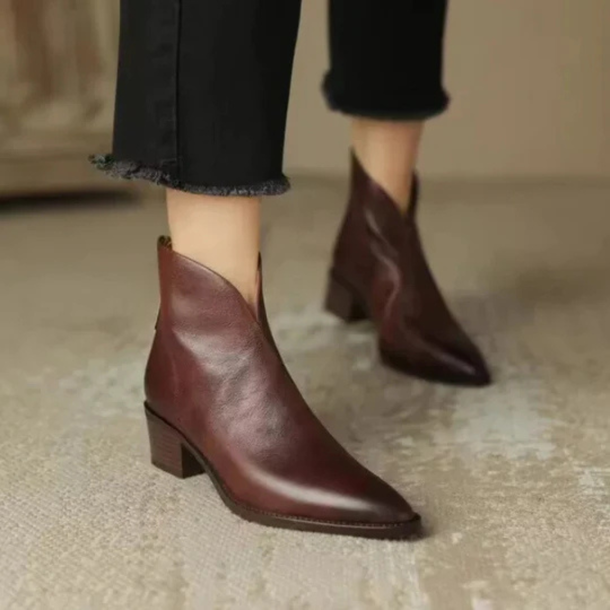 Eirae™ | Botines de Piel Modernos