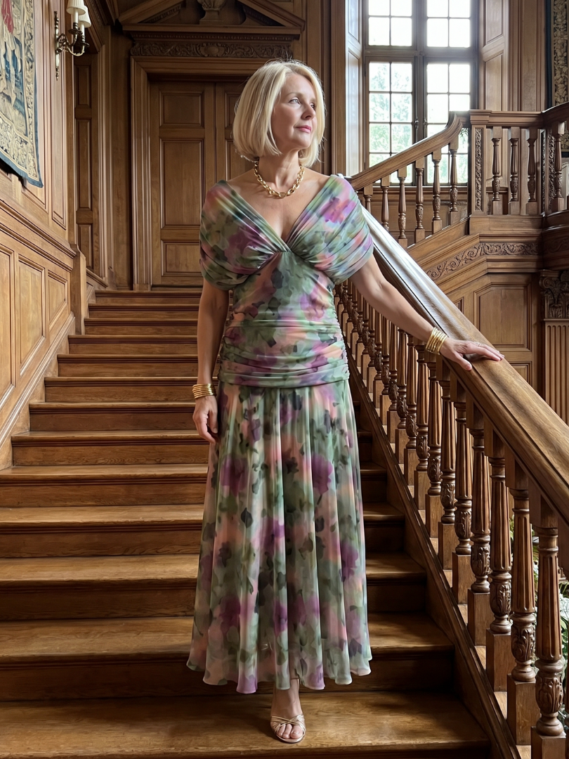 Evelina™ | Vestido Maxi Elegante con Efecto Vientre Plano