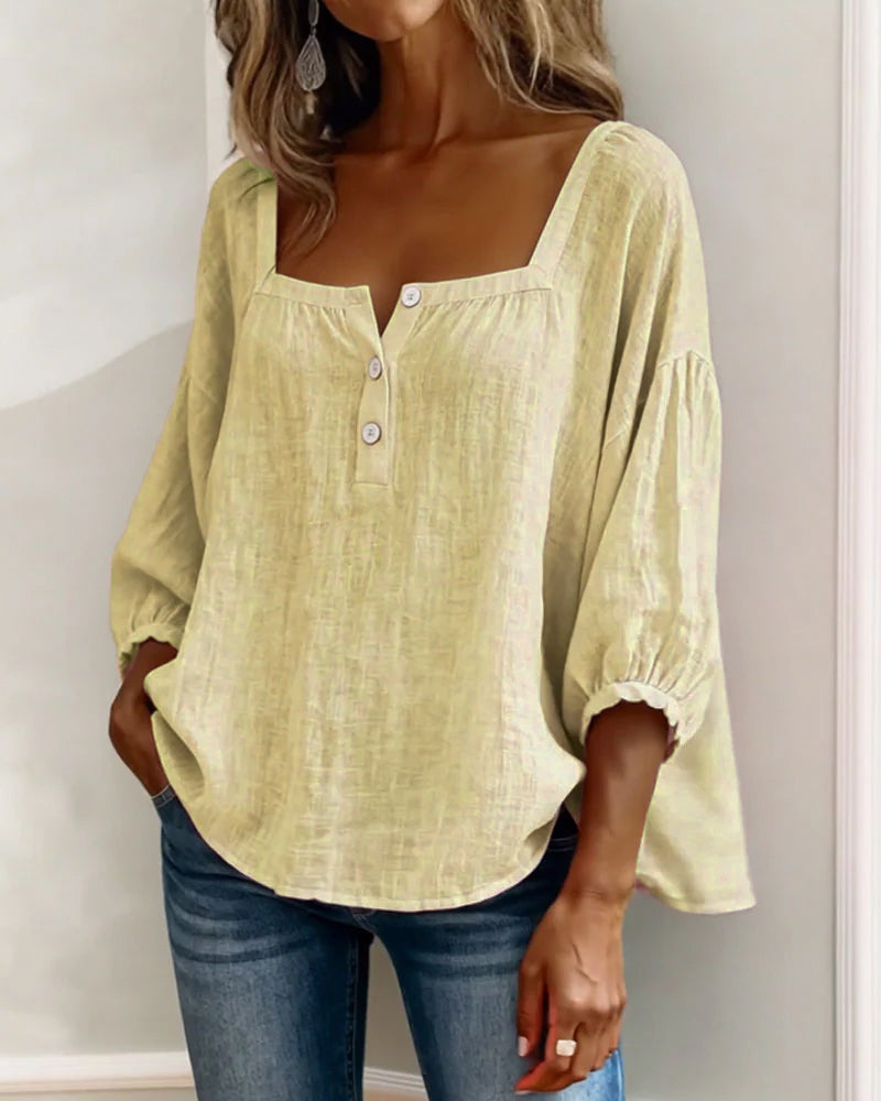 Lumi™ | Blusa Casual con Botones