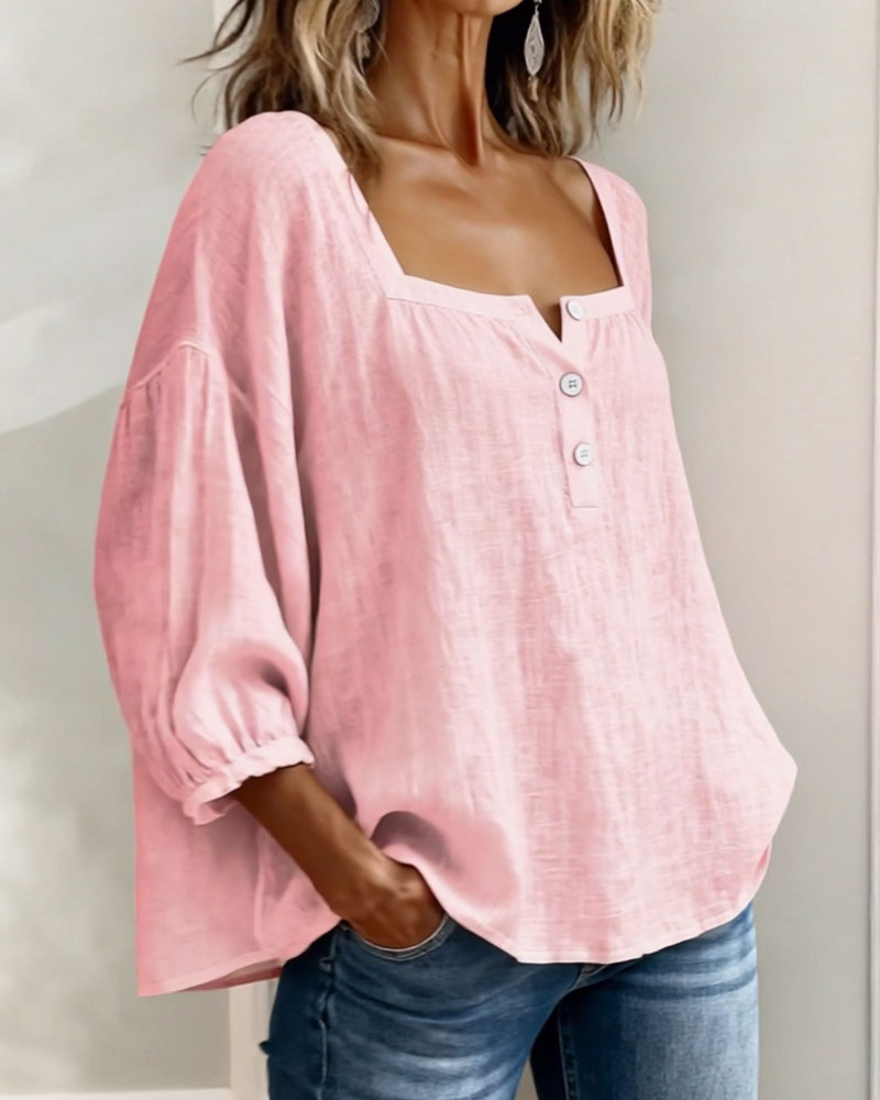 Lumi™ | Blusa Casual con Botones