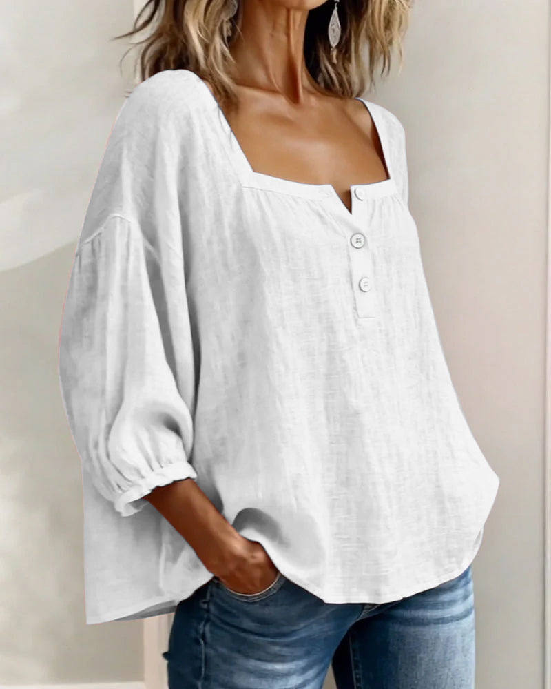 Lumi™ | Blusa Casual con Botones