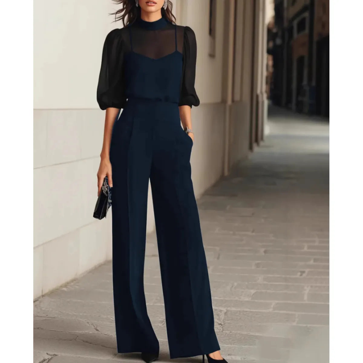 Nadie™ | Conjunto Elegante de Tres Piezas