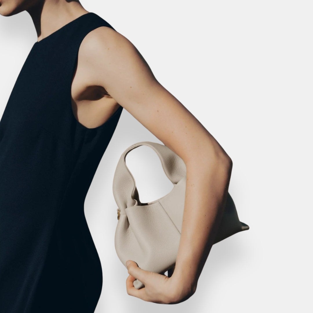 Thélorinde | Sac sculpté anse dorée