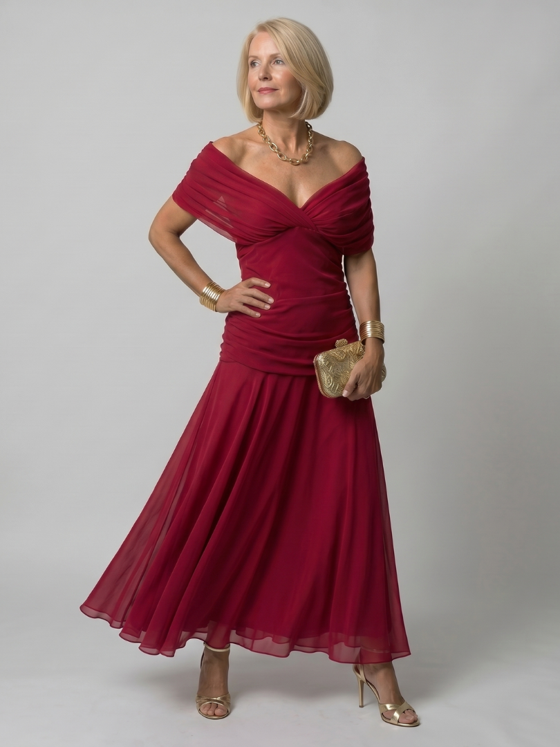 Evelina™ | Vestido Maxi Elegante con Efecto Vientre Plano