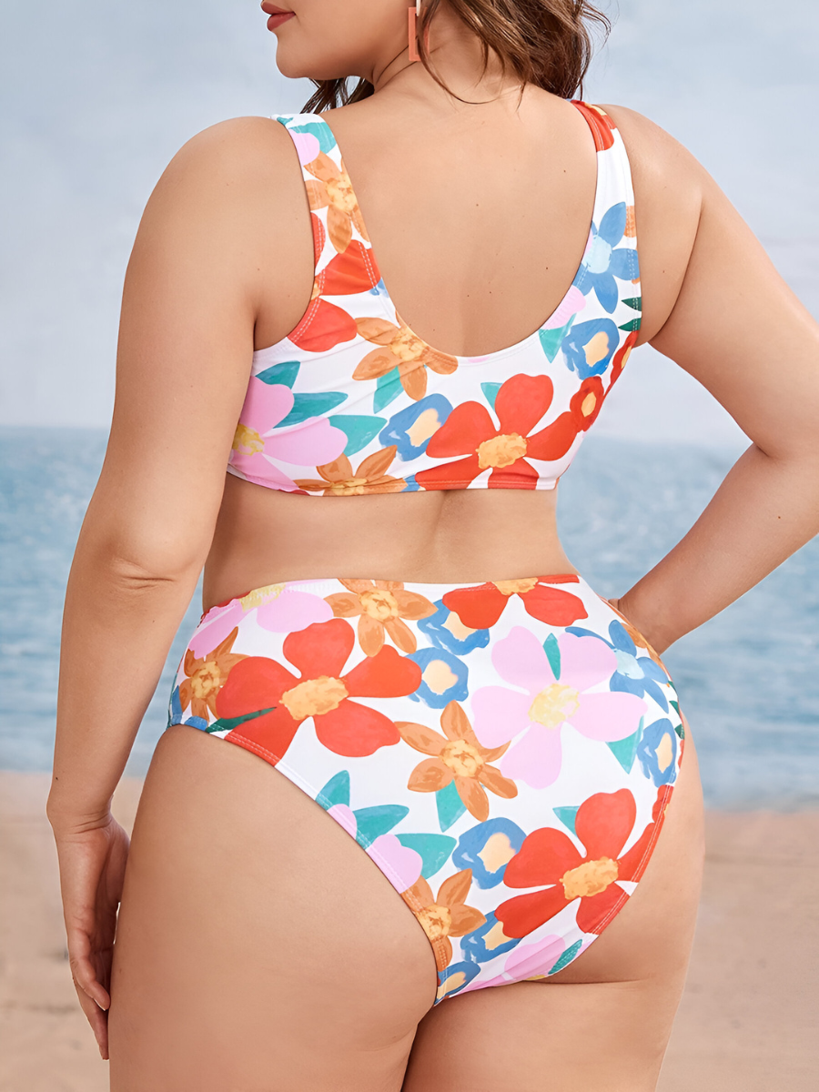 Vivy™ | Bikini Reductor de Abdomen Elástico Talla Grande