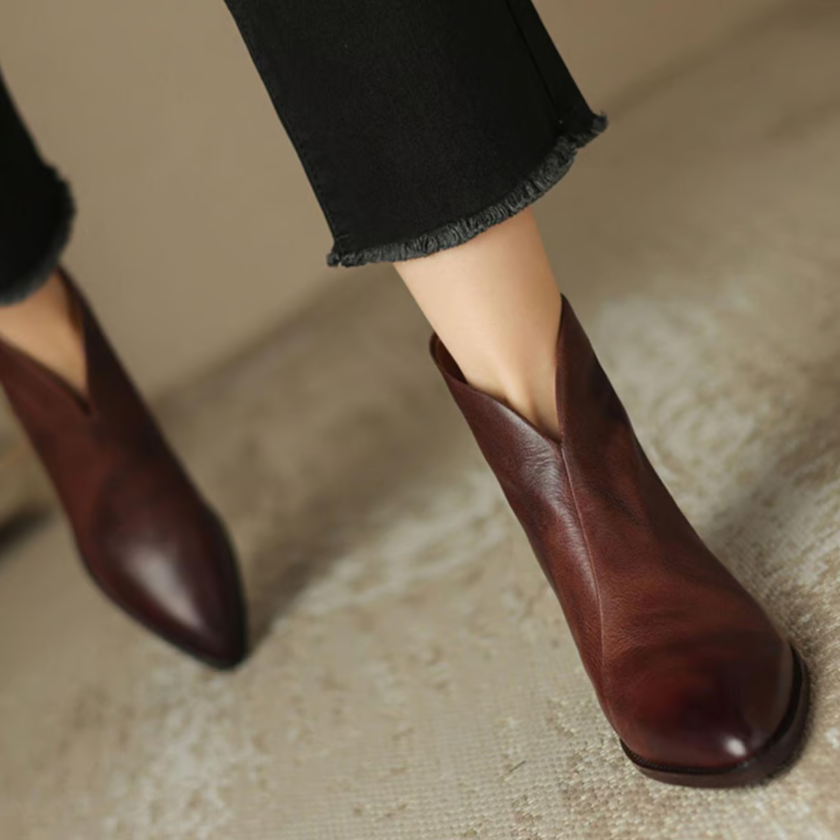Eirae™ | Botines de Piel Modernos