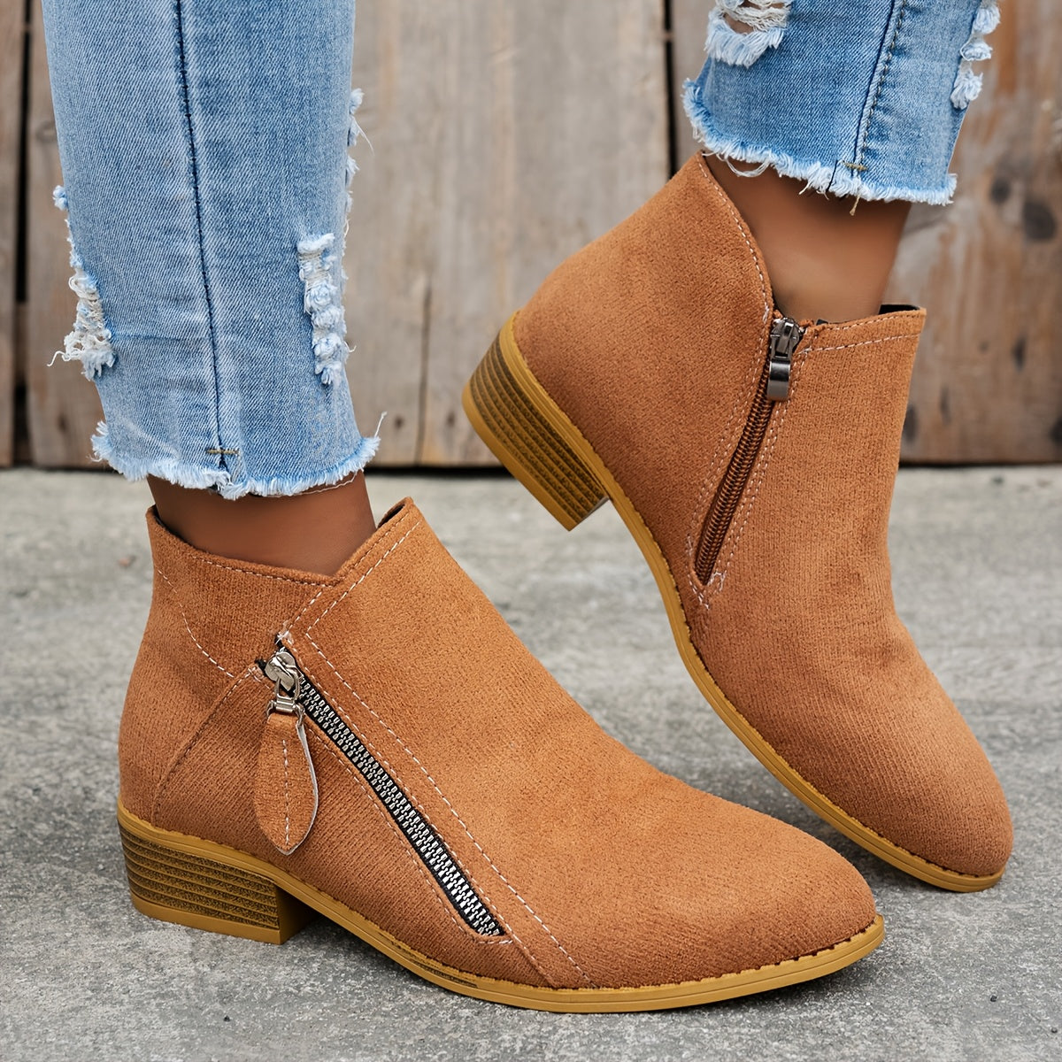 Lona™ | Botines de Ante con Estilo