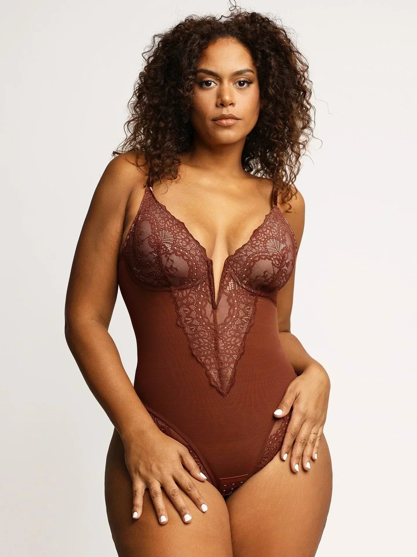 Noé™ | Body Elegante con Escote Profundo en V