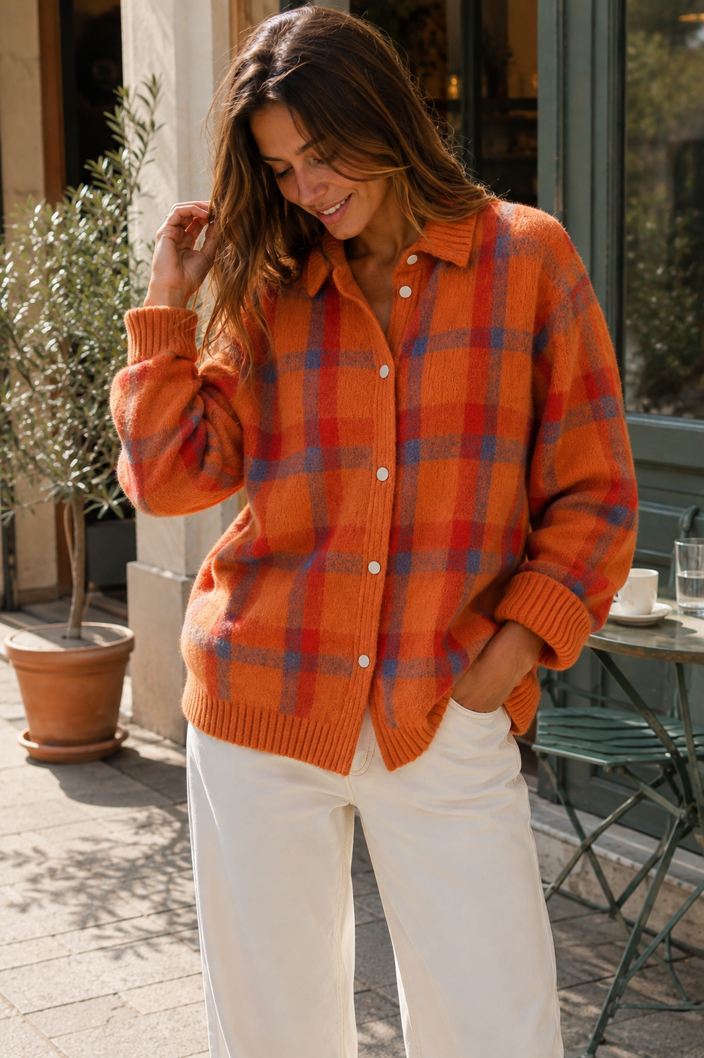 CAMISA DE LANA POLO.