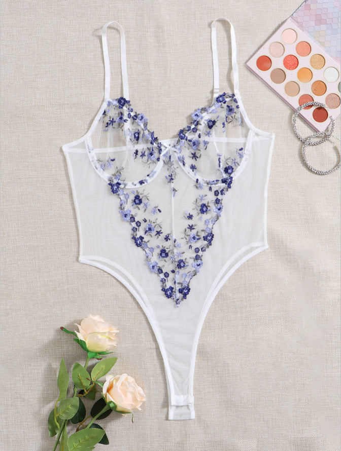 Julie™ | Body con Mariposas Bordadas