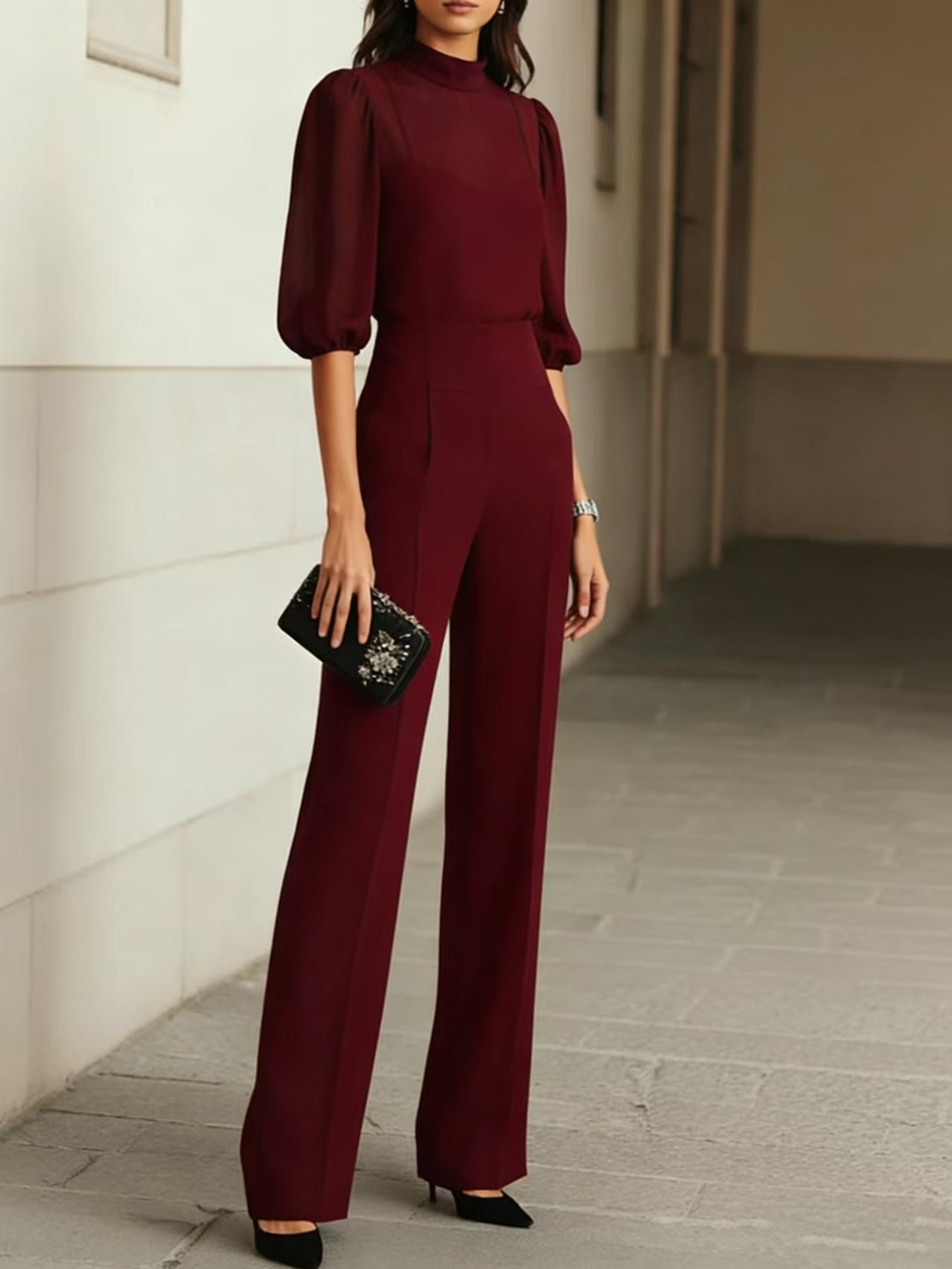 Nadie™ | Conjunto Elegante de Tres Piezas