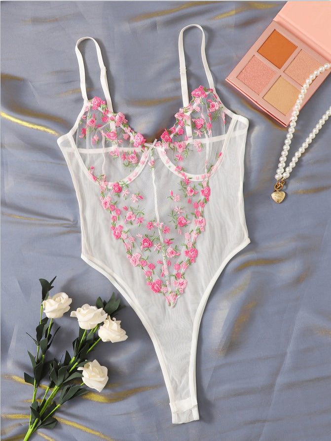 Julie™ | Body con Mariposas Bordadas