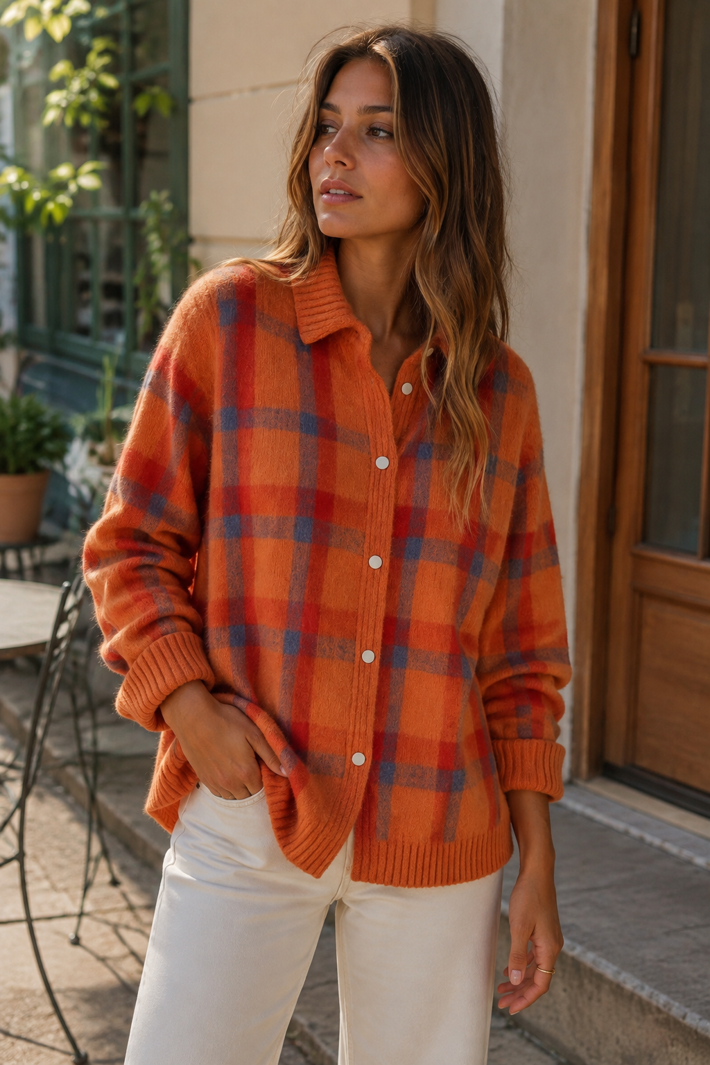CAMISA DE LANA POLO.
