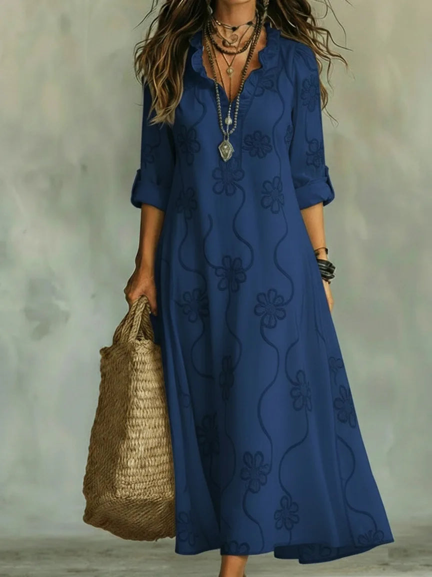Sienna™ | Vestido de Verano Floral con Efecto Vientre Plano