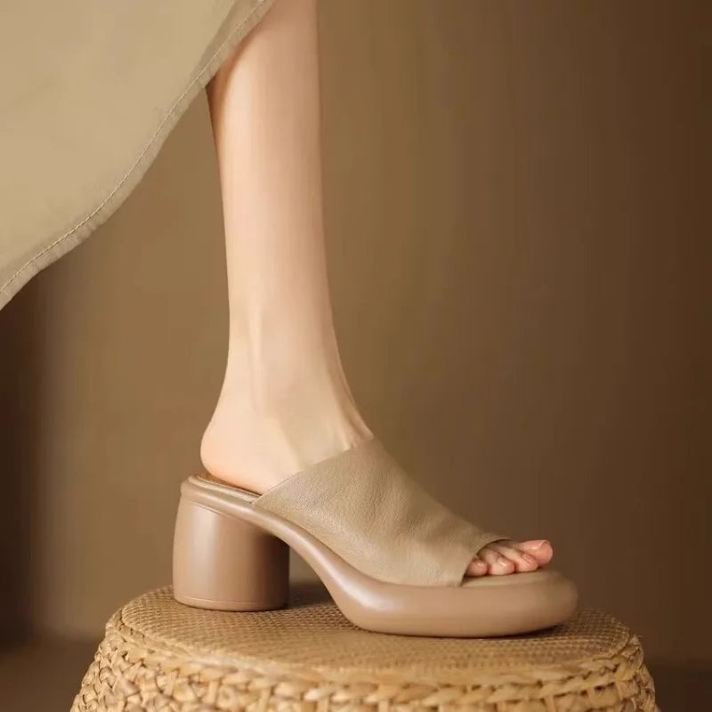 Evie™ | Sandalias Ortopédicas Cómodas con Tacón