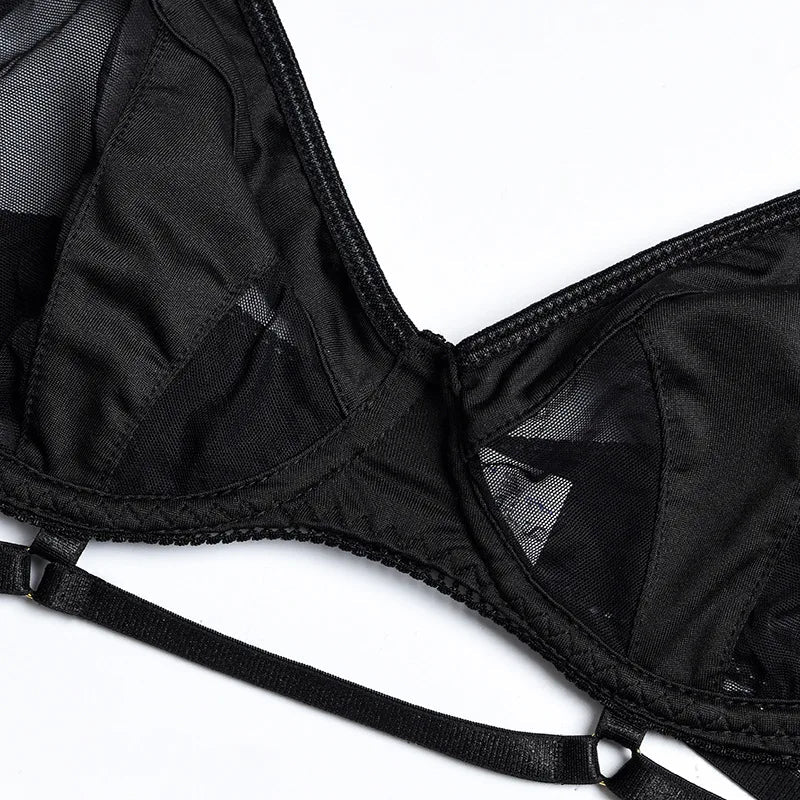 Julietta™ | Conjunto de Lencería de Lujo de 3 Piezas