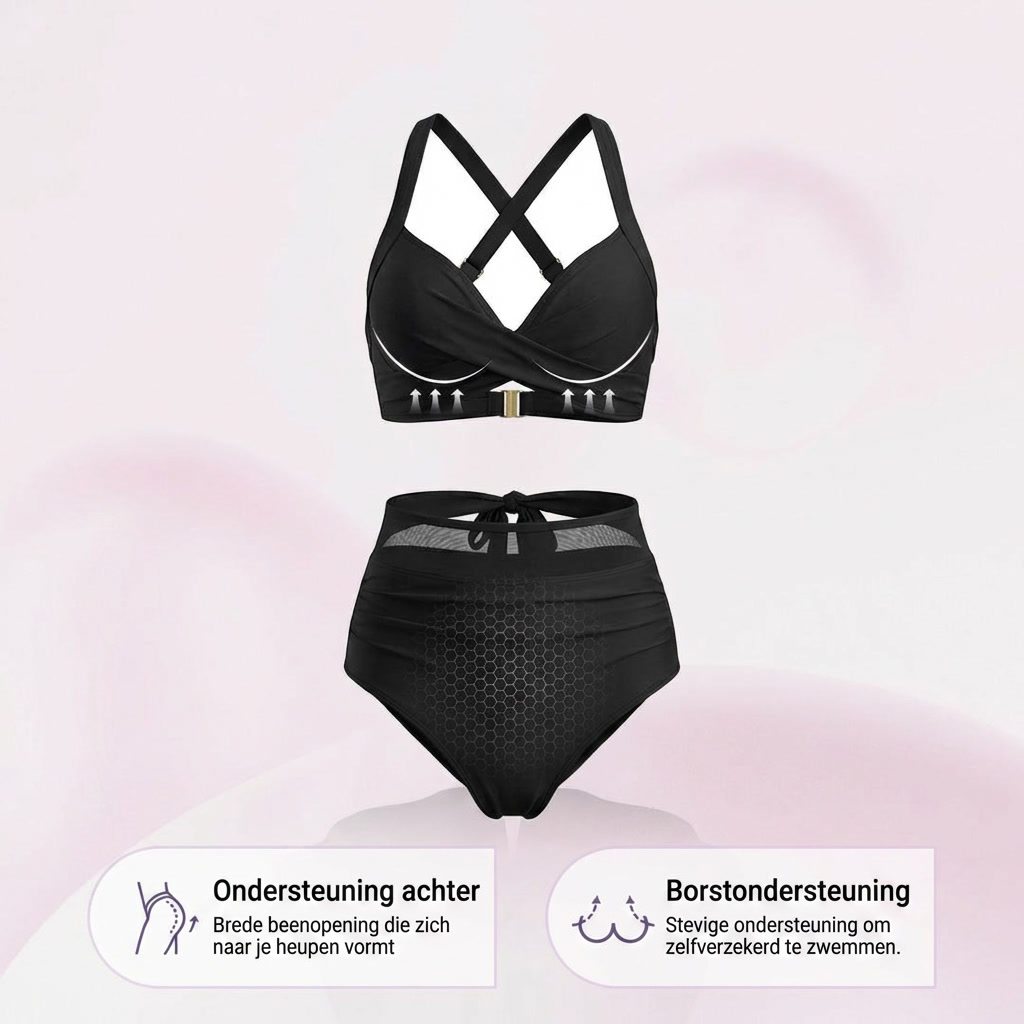 Sabine™ | Bikini Reductor 2 en 1 de Talle Alto
