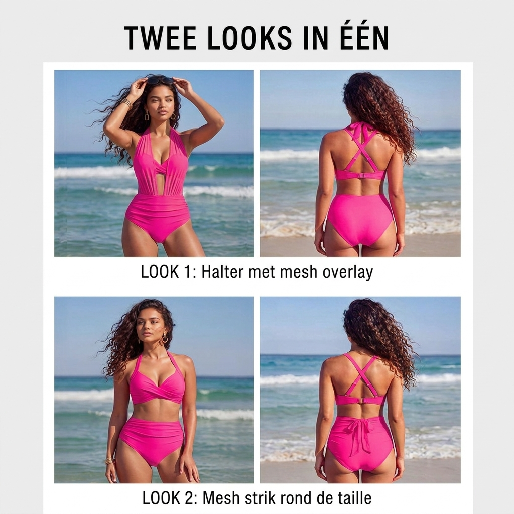 Sabine™ | Bikini Reductor 2 en 1 de Talle Alto