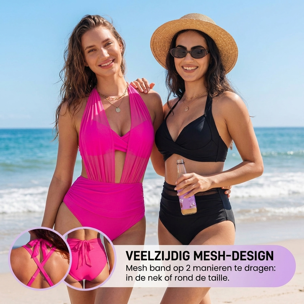 Sabine™ | Bikini Reductor 2 en 1 de Talle Alto