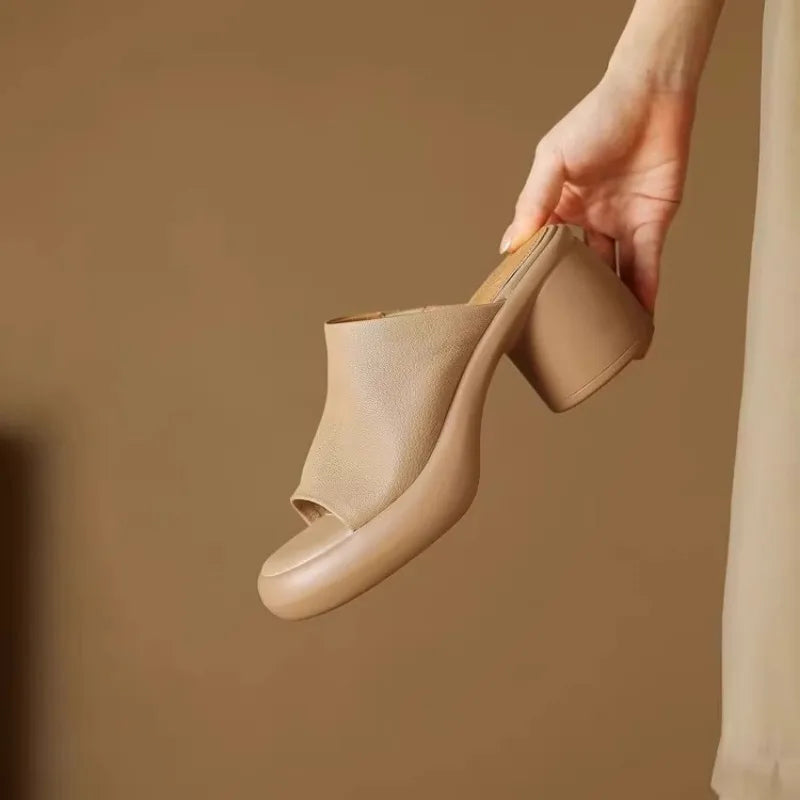 Evie™ | Sandalias Ortopédicas Cómodas con Tacón