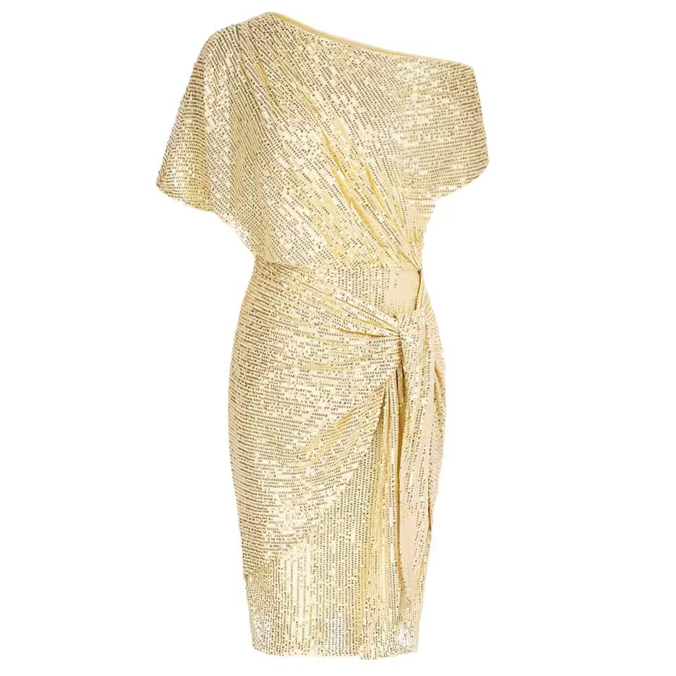 Elya™ | Vestido de Lentejuelas Elegante con Cobertura de Vientre