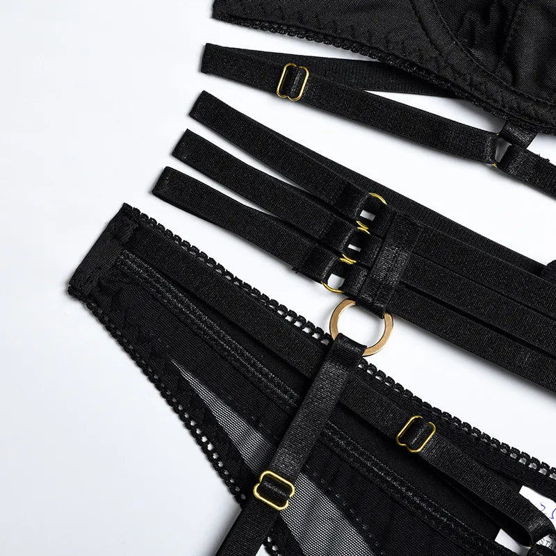Julietta™ | Conjunto de Lencería de Lujo de 3 Piezas