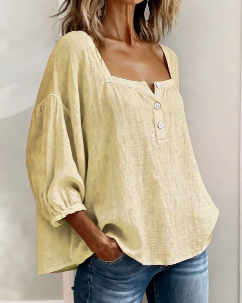 Lumi™ | Blusa Casual con Botones