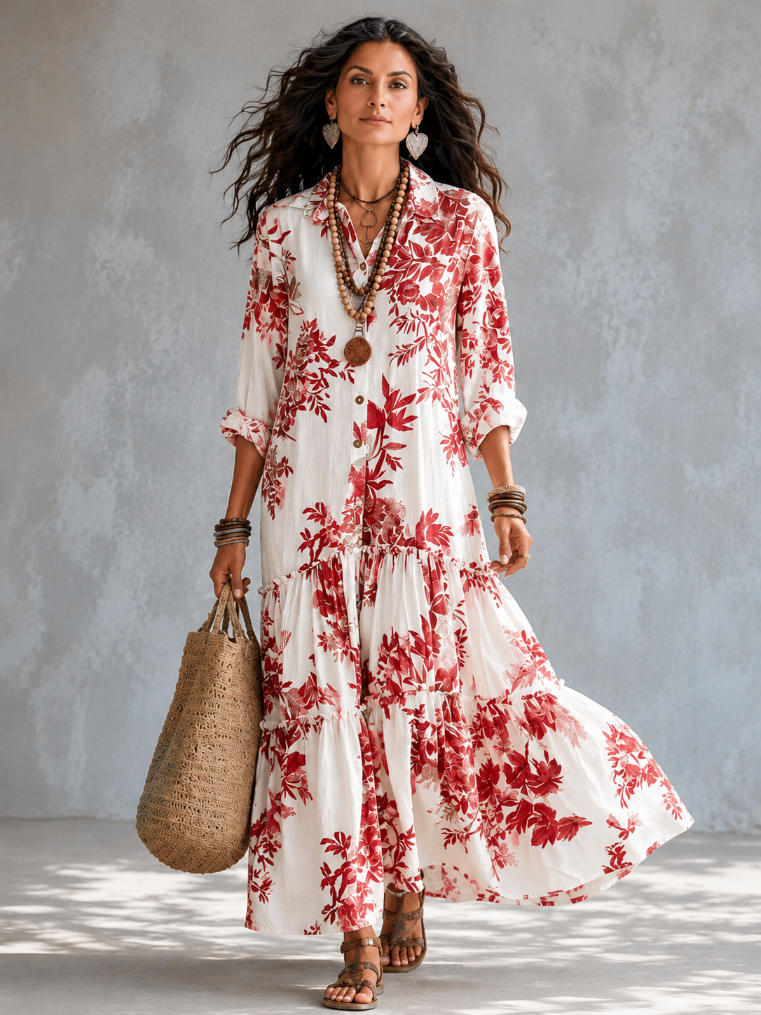 Elina™ | Vestido con Botones y Efecto Vientre Plano