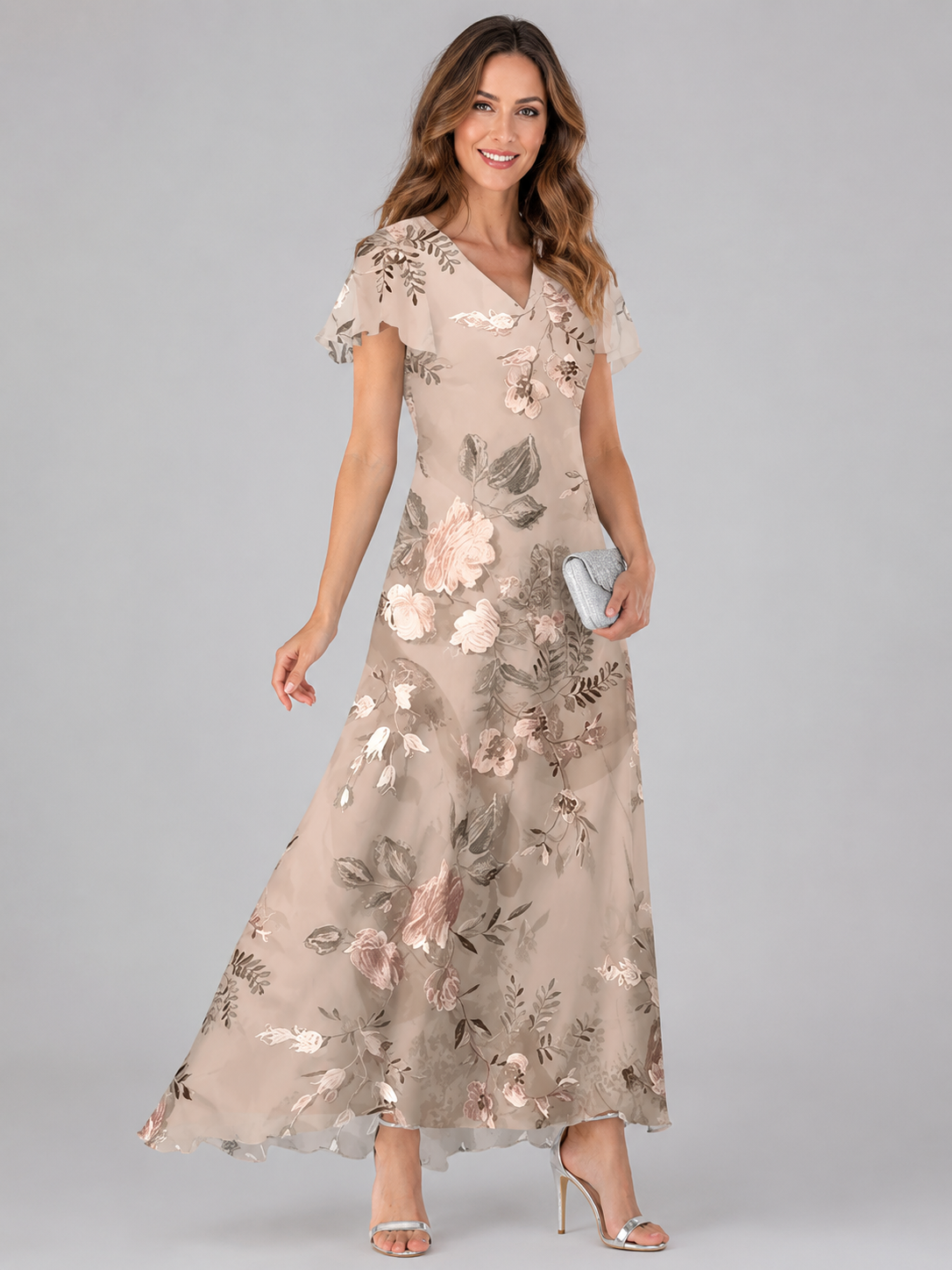 Florine™ | Vestido Maxi Floral con Efecto Vientre Plano