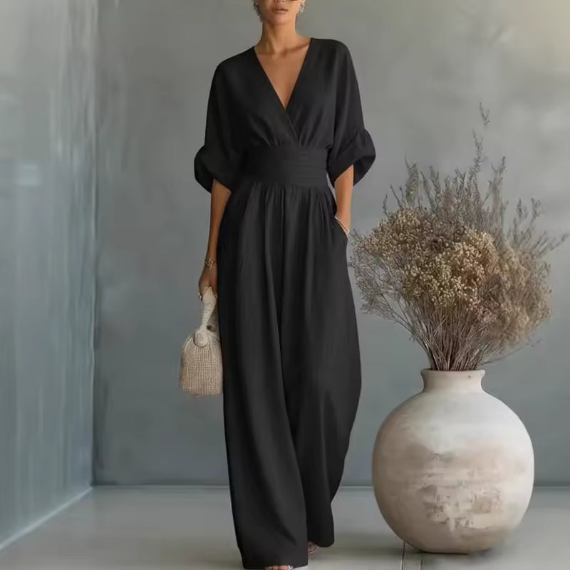 Georgina™ | Mono Elegante con Escote en V