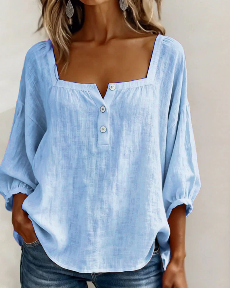 Lumi™ | Blusa Casual con Botones