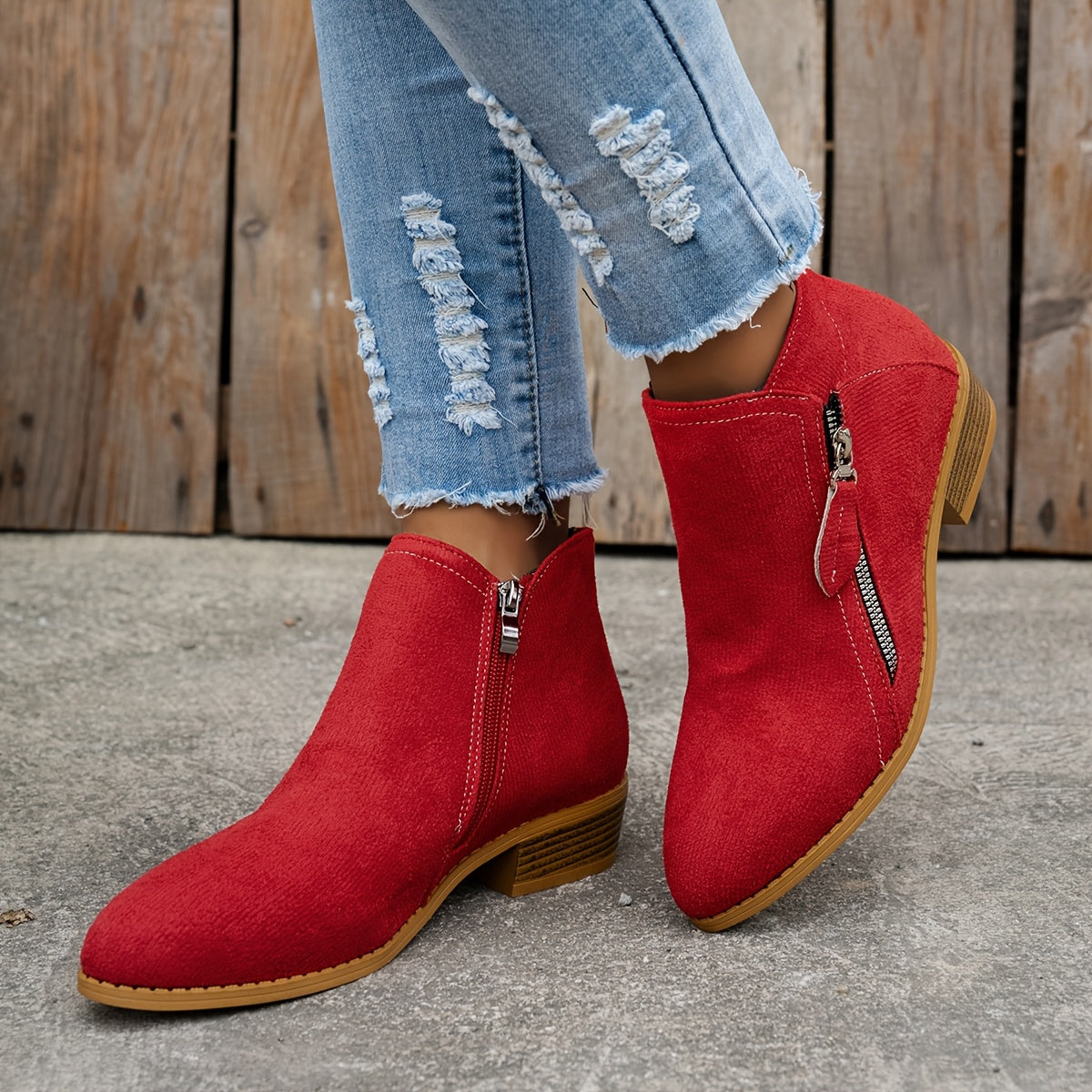 Lona™ | Botines de Ante con Estilo