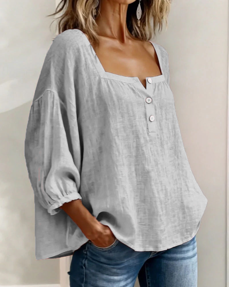 Lumi™ | Blusa Casual con Botones