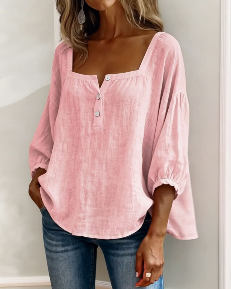 Lumi™ | Blusa Casual con Botones