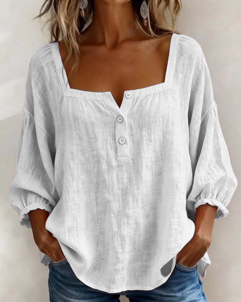 Lumi™ | Blusa Casual con Botones