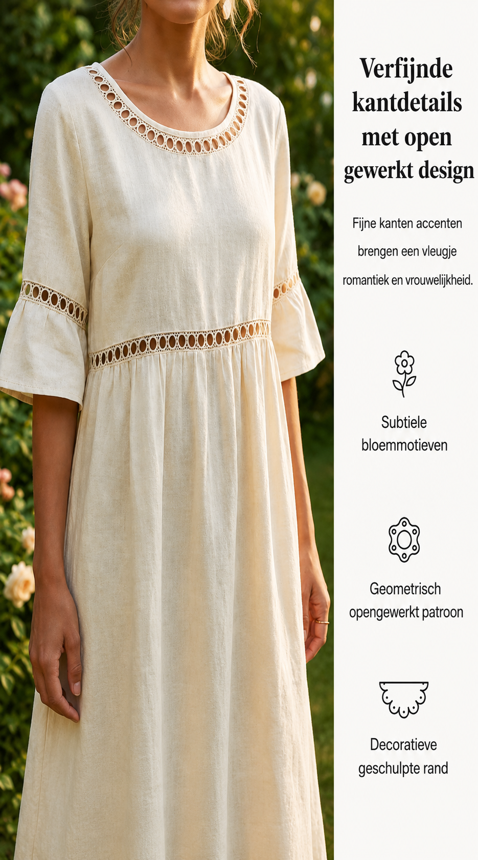 Amara™ | Vestido Midi Elegante con Efecto Vientre Plano