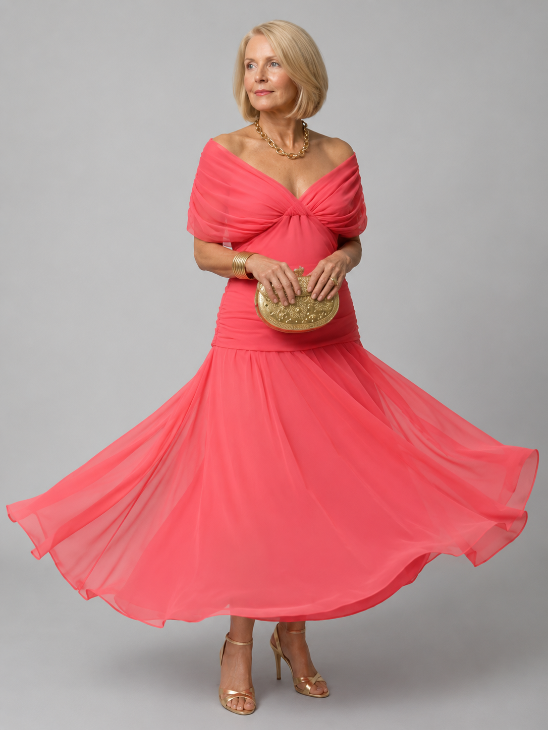 Evelina™ | Vestido Maxi Elegante con Efecto Vientre Plano