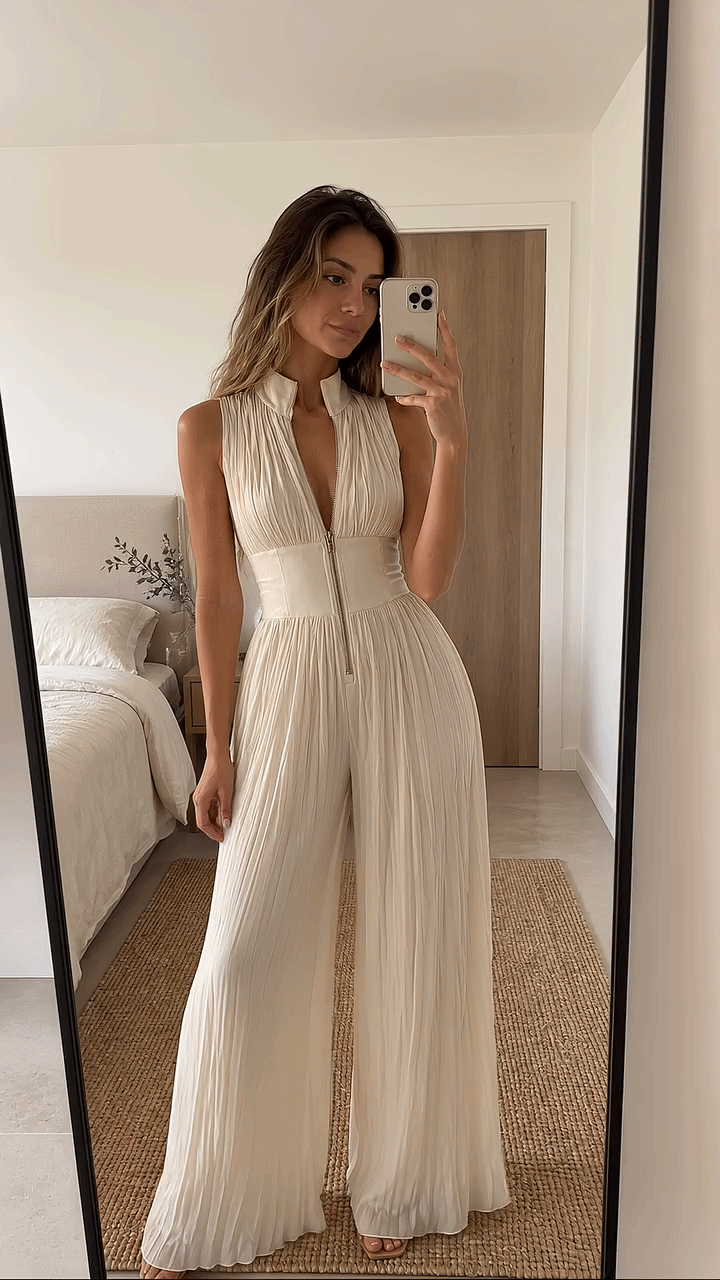 Vanya™ | Mono Plisado Elegante