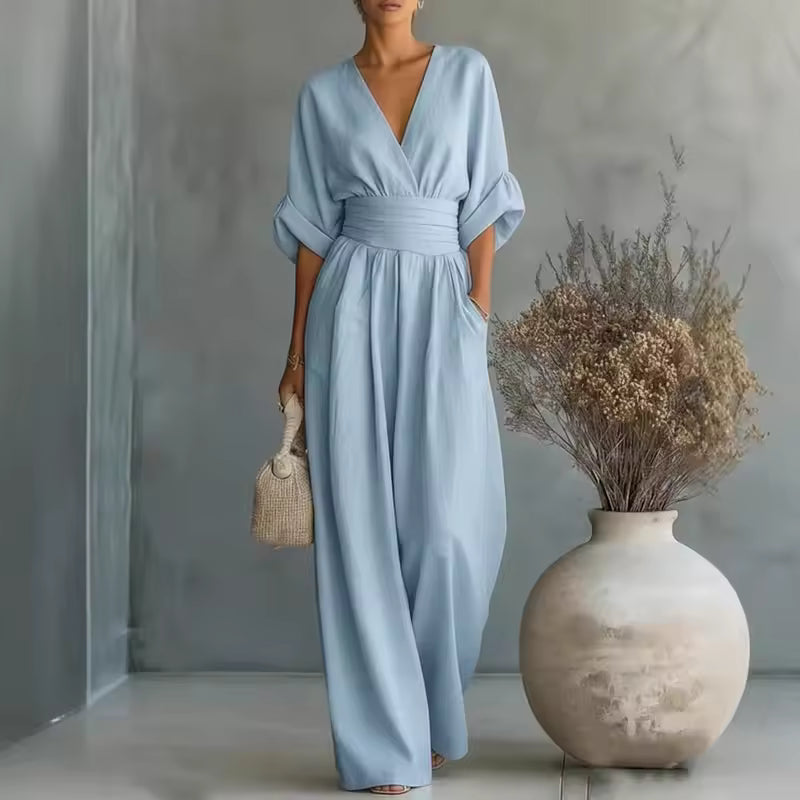 Georgina™ | Mono Elegante con Escote en V