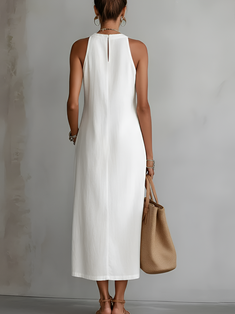 Marit™ | Vestido Bordado Ligero con Efecto Vientre Plano