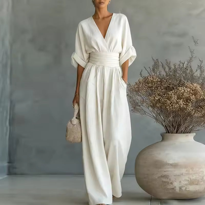 Georgina™ | Mono Elegante con Escote en V